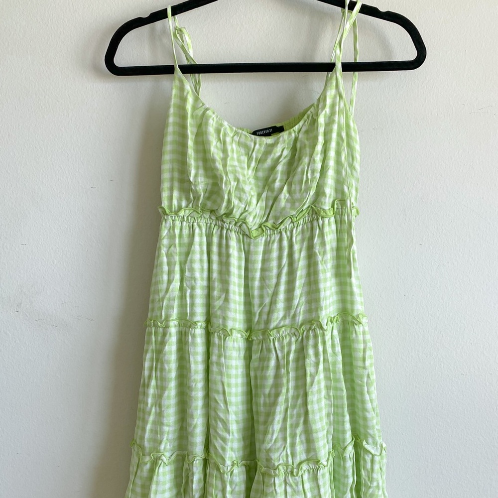 Lime Green Dress